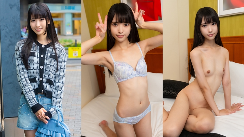 素人JD【限定】ななちゃん20歳 モデル級にウエストが細い激カワJD!!黒髪ロングなTHE清楚系のお嬢さんが激しく喘いで中出し完堕ち